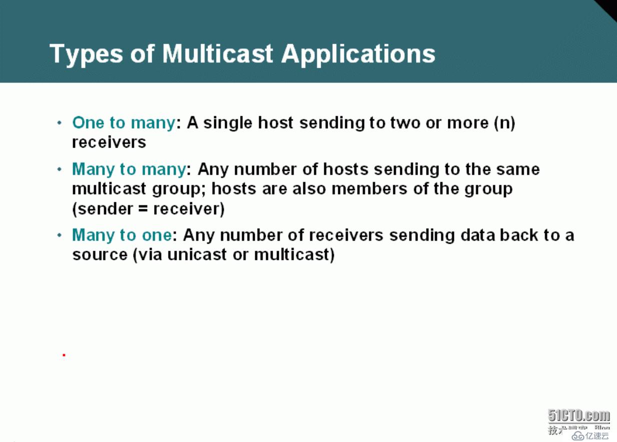 51、组播Multicast简介