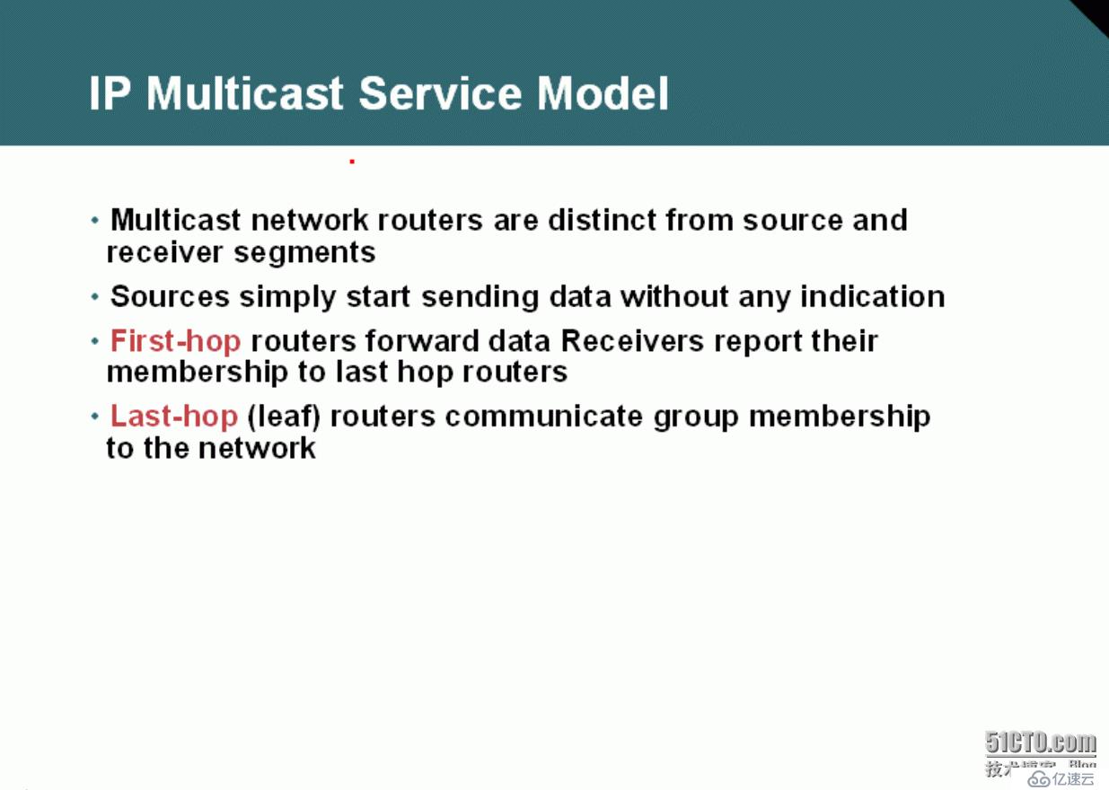 51、组播Multicast简介