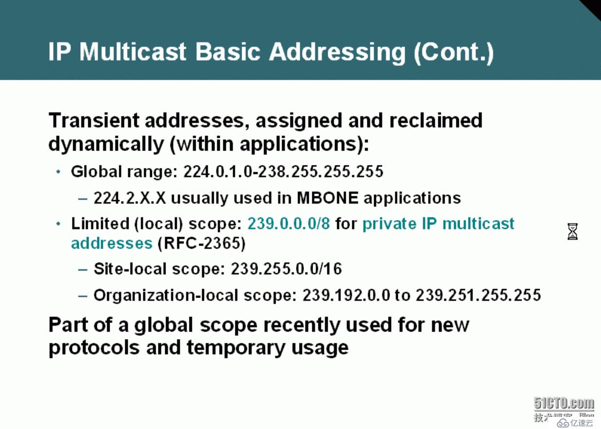 51、組播Multicast簡介