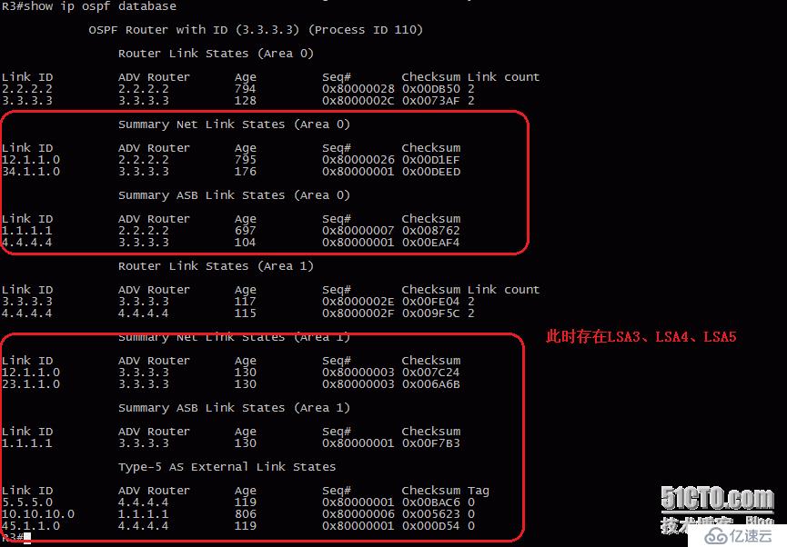 23、OSPF配置实验之特殊区域Totally NSSA