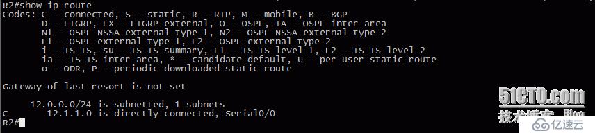 19、OSPF配置实验之注入默认路由