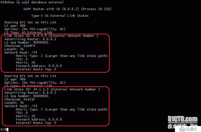 15、OSPF配置實(shí)驗(yàn)之LSA4、LSA5