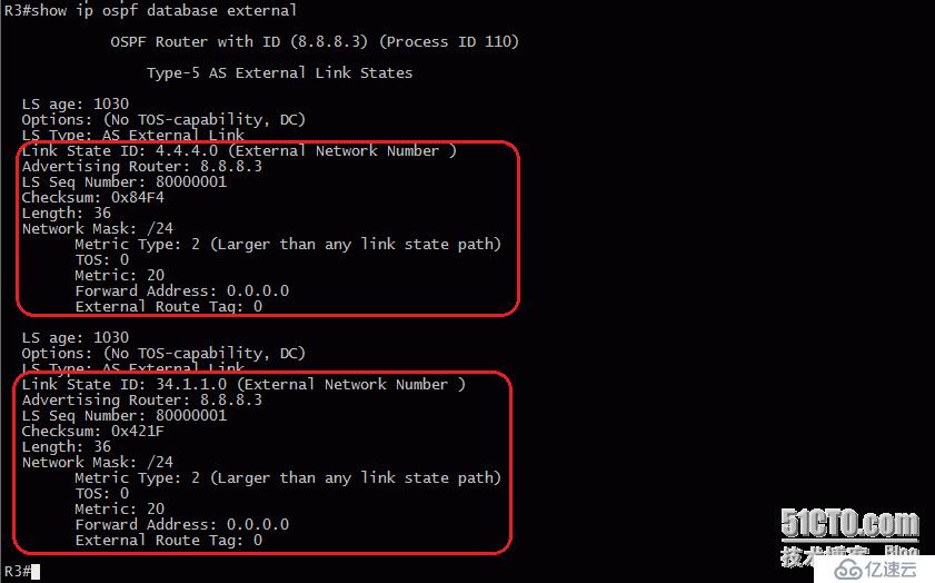 15、OSPF配置實(shí)驗(yàn)之LSA4、LSA5