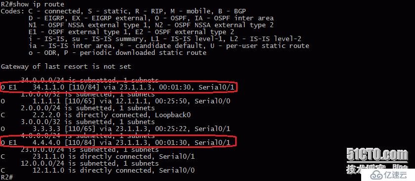 15、OSPF配置實(shí)驗(yàn)之LSA4、LSA5