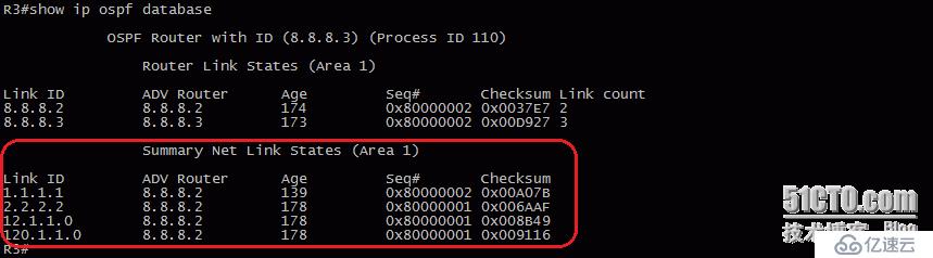 14、OSPF配置实验之LSA3