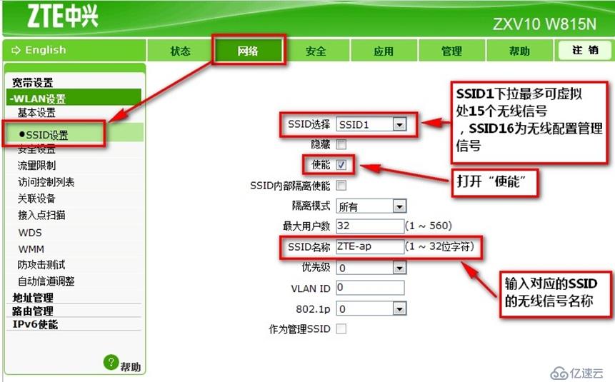 中兴W815/W615无线瘦AP改成家用无线路由器配置方法