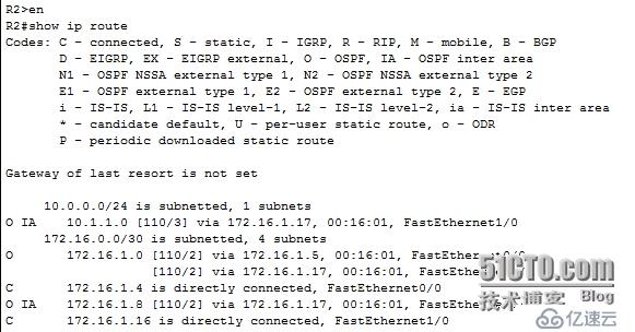 网络设备配置与管理---使用OSPF实现两个企业网络互联