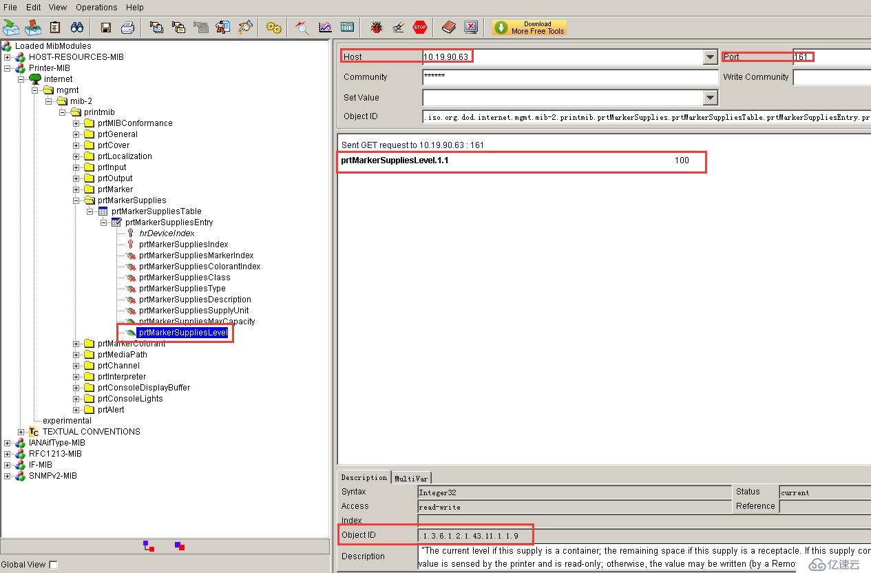 zabbix 監(jiān)控打印機(jī)