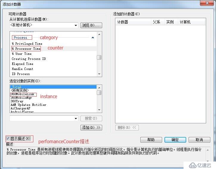 C#监控-通过PerformanceCounter实现Process的Cpu占用率以及GC占用监控