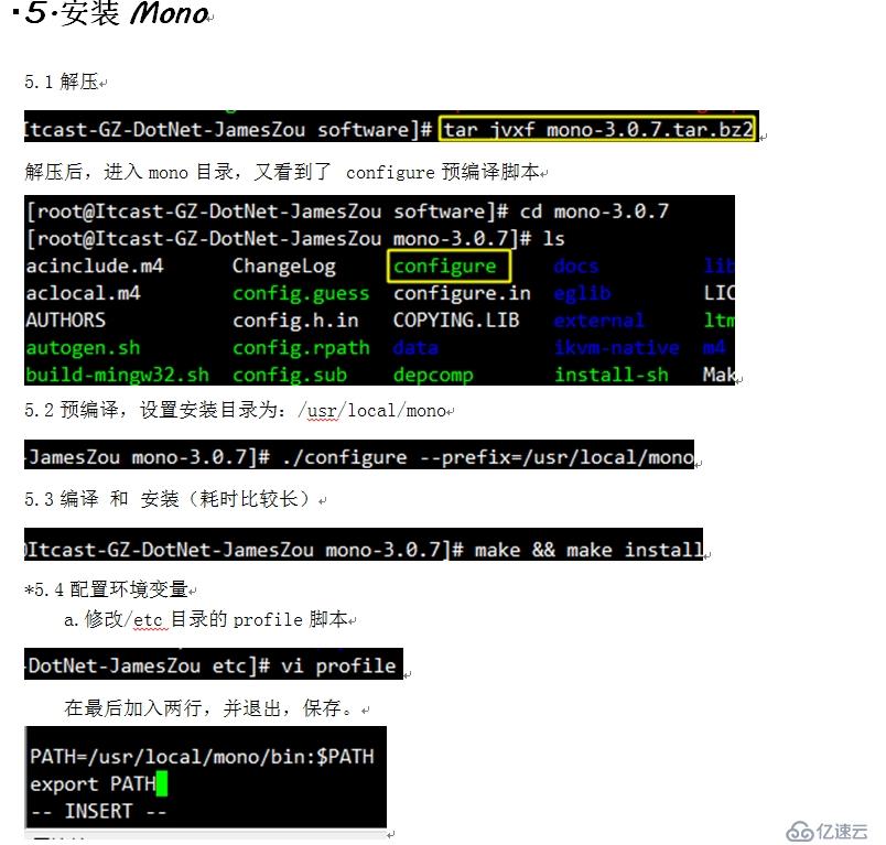 Linux+Mono+Asp.net入门