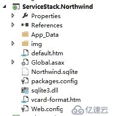 ServiceStack 项目实例 009 ServiceStack.Northwind - 1