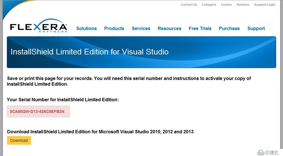 Visual Studio2013如何安裝與部署