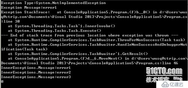 Task类在.NET4.5中的一些改进