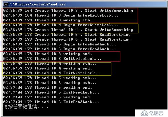 C#读写锁ReaderWriterLockSlim的使用