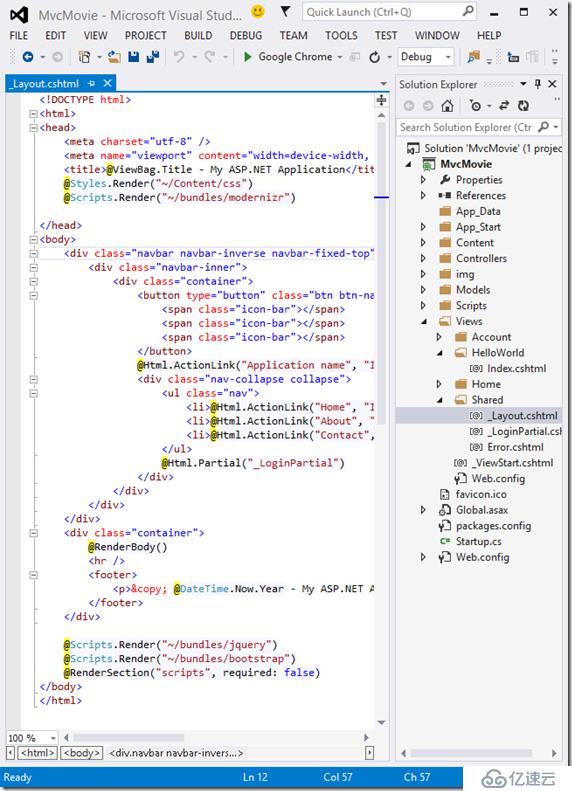 ASP.NET MVC 5 - 视图