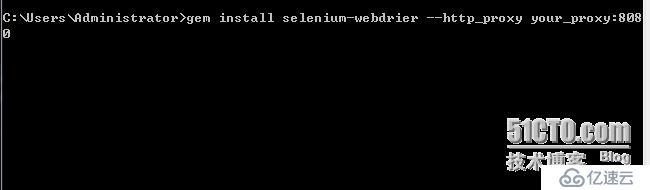 gem install selenium-webdriver安装报错解决