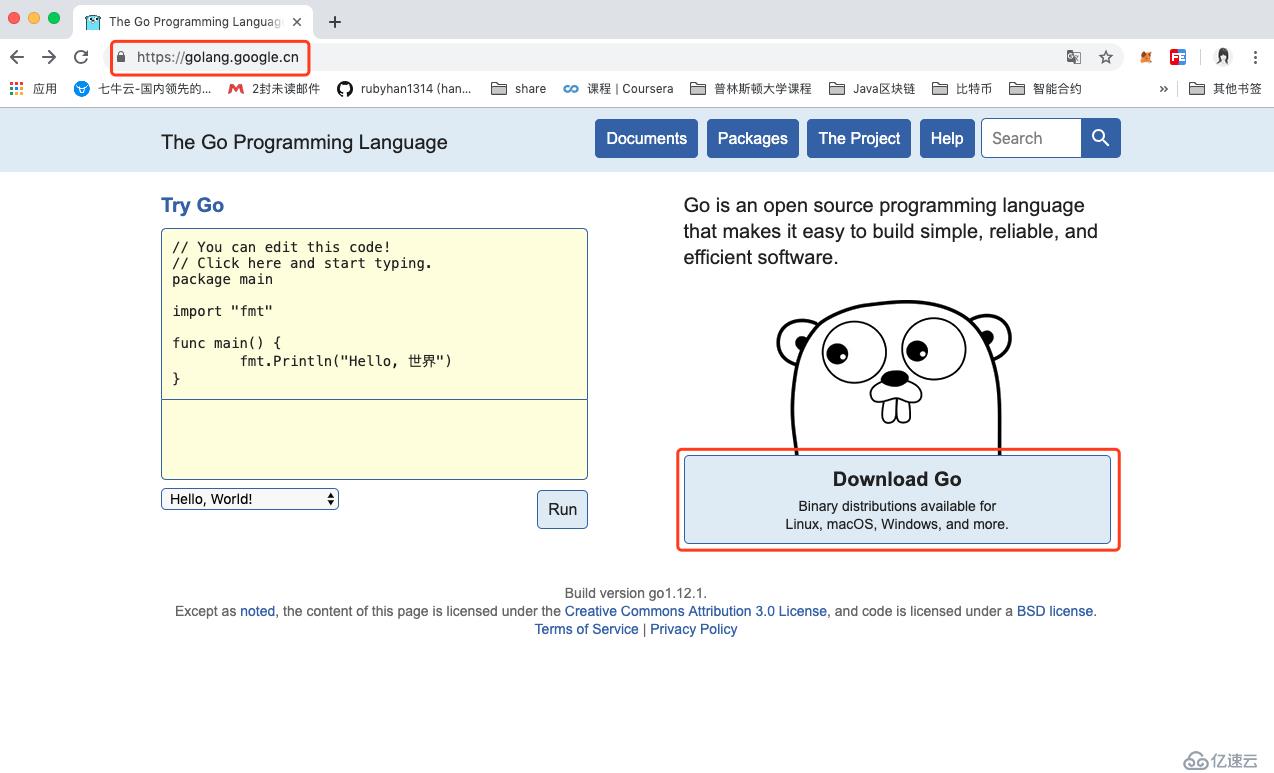 开启go 07.Go语言环境搭建