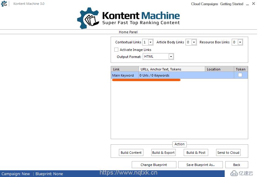 英文SEO采集伪原创软件Kontent Machine注册使用实战教程！