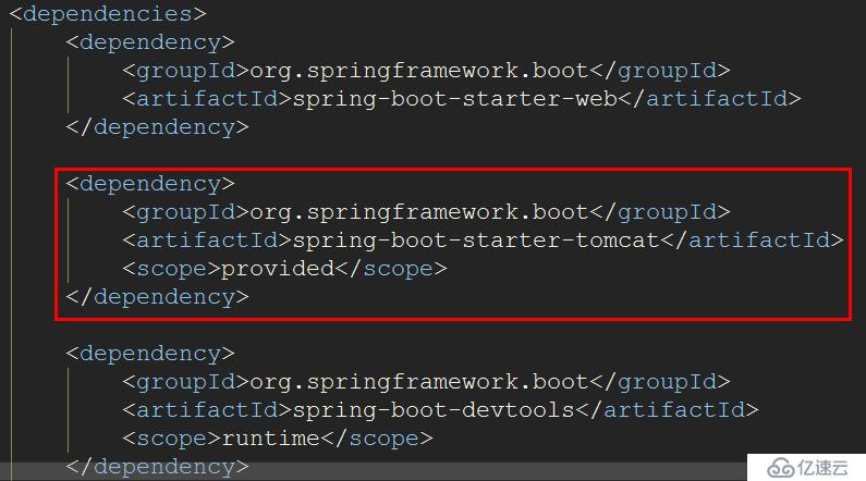 SpringBoot项目部署到tomcat