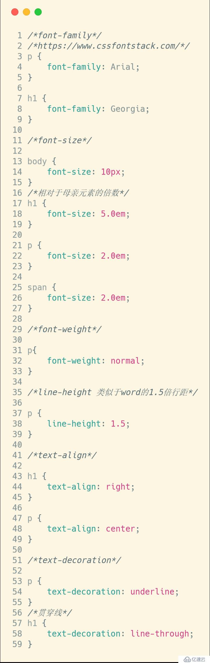 css-关于字体的使用+ 谷歌字体