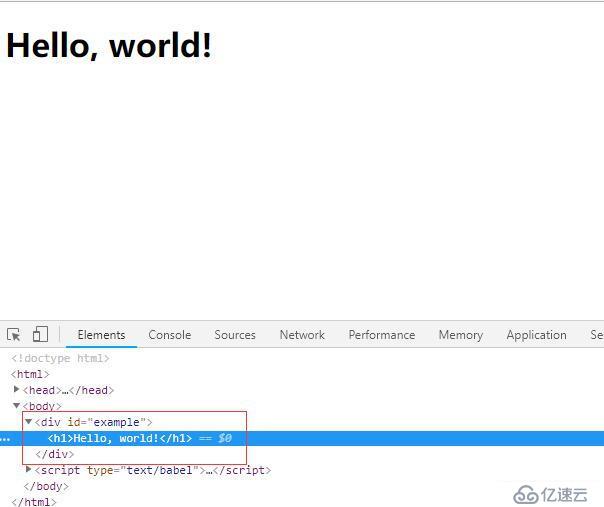 React的Hello World