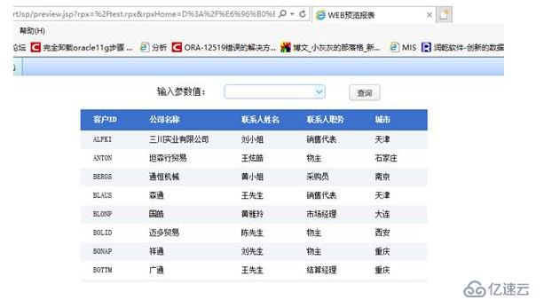 报表工具怎么做模糊查询