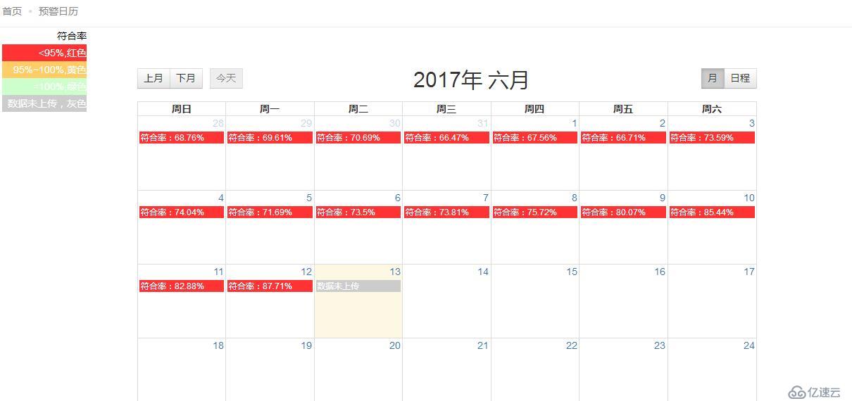 日程日历系统，顶级插件FullCalendar使用说明