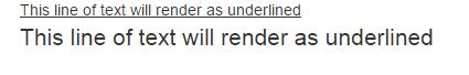 bootstrap-内联文本元素-带下划线的文本