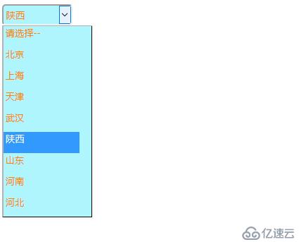 如何实现select下拉框