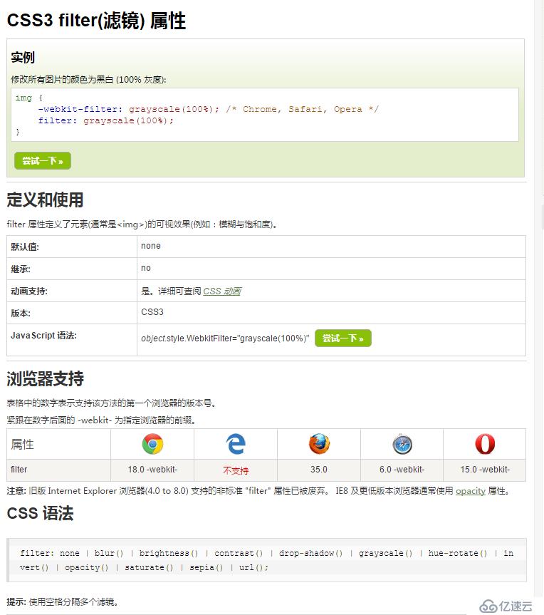 css3 filter属性 给图片添加毛玻璃模糊效果