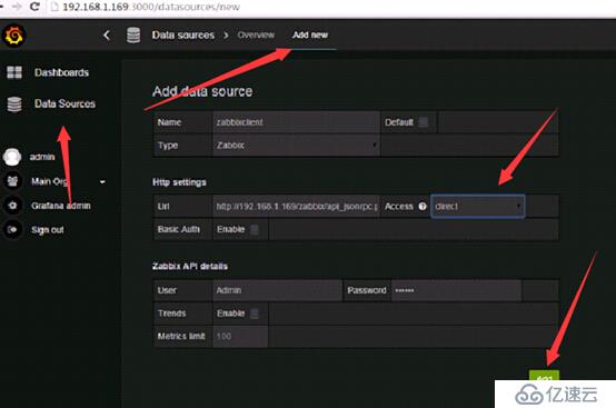 zabbix如何配置grafana图形显示插件