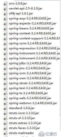 hibernate3 spring3 struts1