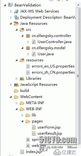 SpringMVC使用Hibernate Validator验证用户输入