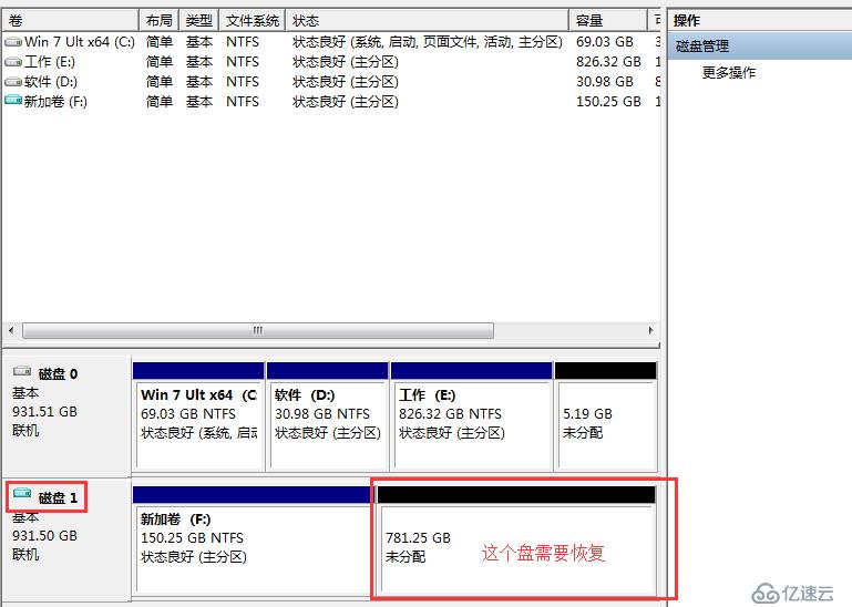 扩容C盘后盘符不见的数据如何找到