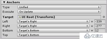 Unity NGUI的Anchors编程