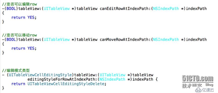 iphone学习那点事儿---TableView的学习（一）