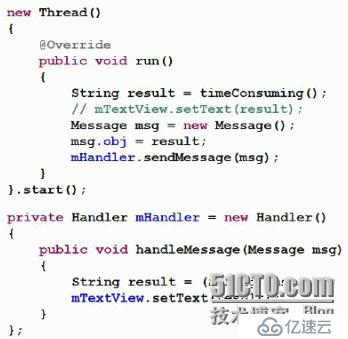 多线程的处理 handler   handlerTread  Intentservice