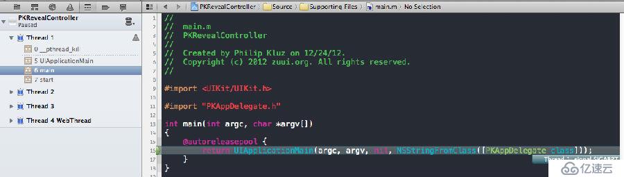 Xcode 4.6.2 运行次数为偶数程序崩溃问题