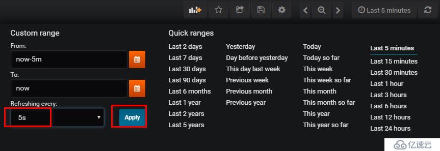 Grafana+Telegraf+InfluxDB搭建性能监控平台