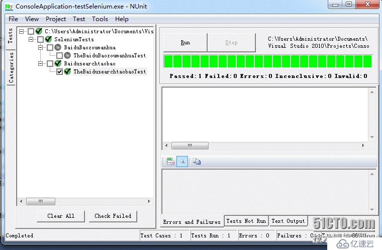 Webdriver(selenium2.0)+NUnit+C# (一)