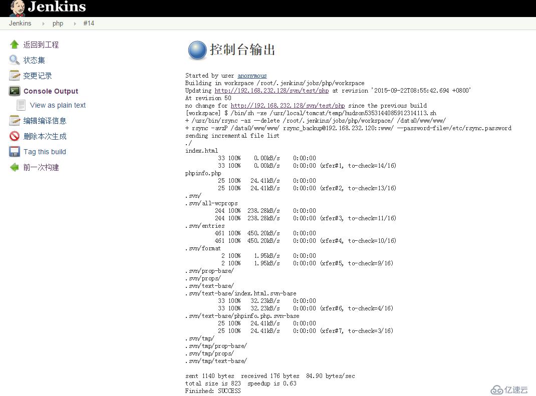 svn鉤子（POST-COMMIT）+jenkins 代碼上線流程