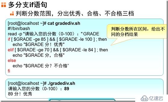Shell条件测试语句及三种if语句
