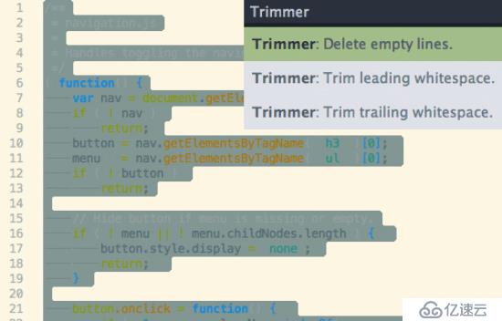 Sublime Text 3能用支持的插件推荐