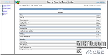 论“性能需求分析”系列专题（四）之 WebLog Expert的应用