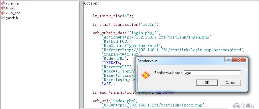 LoadRunner11-設(shè)置集合點及檢查點