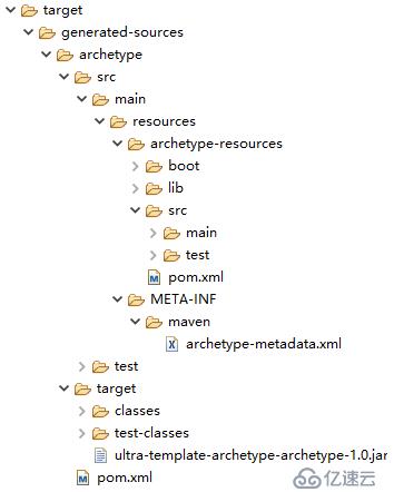 自定義Maven Archetype之 archetype:create-from-project