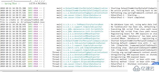 Spring-batch（ItemWriter）數(shù)據(jù)寫入數(shù)據(jù)庫(kù)，普通文件，xml文件，多文件分類寫入