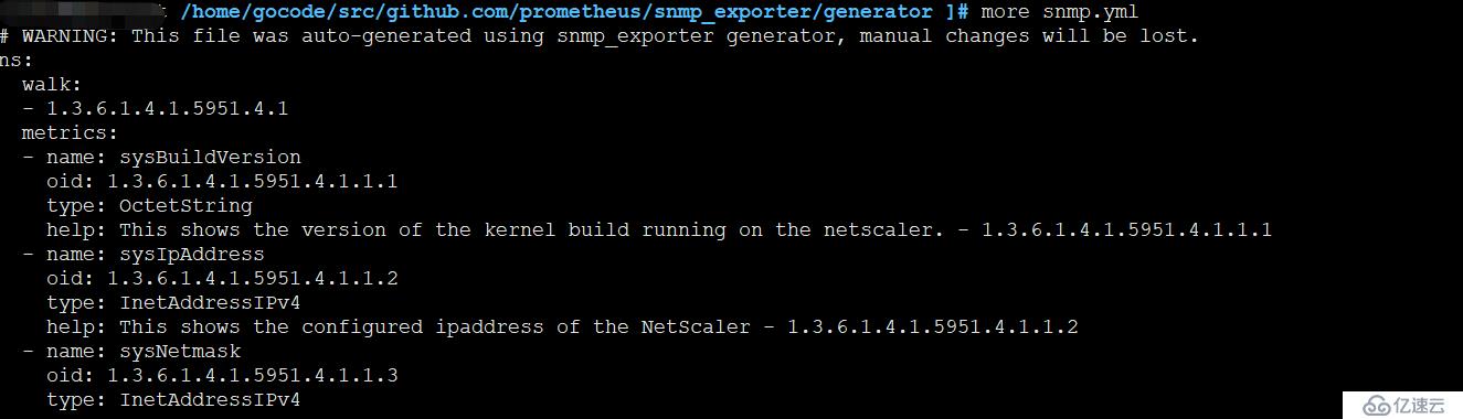 snmp_exporter怎么采集netscaler設(shè)備指標？