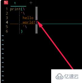 python實現(xiàn)換行寫代碼的方法