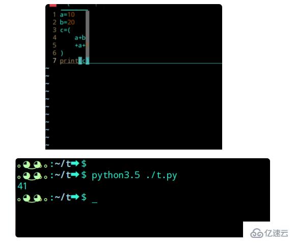 python实现换行写代码的方法